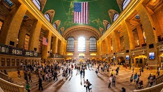 Walking Tour of Grand Central Terminal — New York City 【4K】🇺🇸 [upl. by Nilhsa]