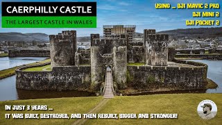 Caerphilly Castle  The Largest in Wales 2nd in Britain [upl. by Oned]