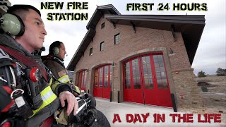 First 24 Hours in a New Fire Station  A Day in the Life [upl. by Yeldah]