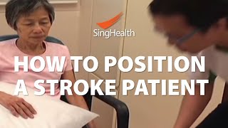 How To Position A Stroke Patient [upl. by Silas]