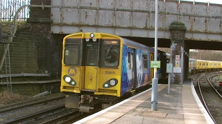 Half an Hour at 216  Birkenhead North Station 1022017  Class 507 508 terminus [upl. by Ytram]