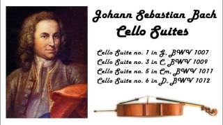 Johann Sebastian Bach  Cello suites in 432 Hz great for reading or studying [upl. by Sandra]