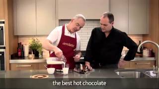 How to make a hot chocolate using an aerolatte milk frother [upl. by Sunny]