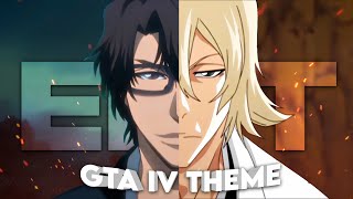 Aizen x Urahara  GTA IV Theme Edit [upl. by Ajax306]